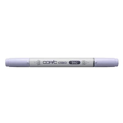 Image of COPIC Ciao Coloured Marker Pen (B 60) Pale Blue Gray, For Art &amp; Crafts, Colouring, Graphics, Highlighter, Design, Anime, Professional Beginners, Supplies Colouring Books