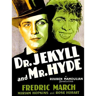 Image of Wee Blue Coo Movie Film Jekyll Hyde Gothic Scottish Horror Stevenson USA Art Print Poster Wall Decor 12X16 Inch