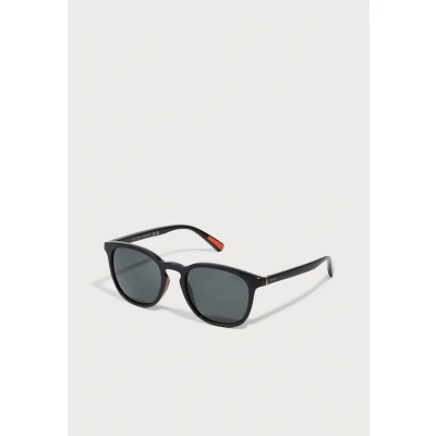 Image of Polo Ralph Lauren Unisex Sunglasses, Size: 52, Shiny black
