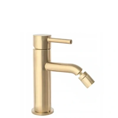 Image of REA 5902557391837 Gold Toilet Bidet tap Lungo Brushed B4702