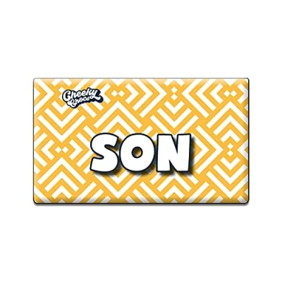 Image of Son Wrapper for Chocolate Bar Novelty Joke Funny Rude Gift Birthday Valentines Day (No Included)