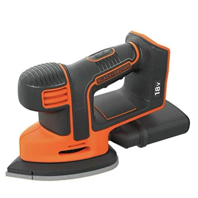 Image of BLACK+DECKER 18V Cordless Mouse Detail Sander Bare Unit (Battery not included)