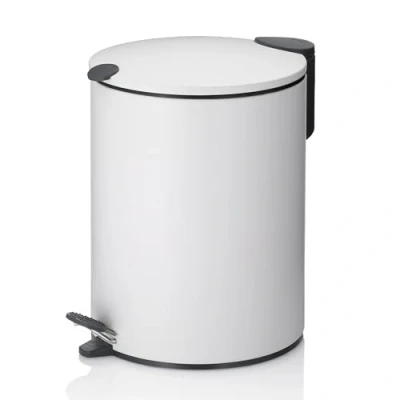Image of kela Cosmetic bin, Metal, White, 5 L