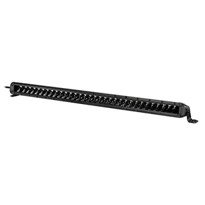 Image of HELLA 1GJ 358 197 511 LED Worklight Black Magic Slim Curved Lightbar 32&quot; 12/24V 9000lm Mounting/Screw Connection Vertical Off Road Lighting Cable: 2000mm Plug: Open Cable Ends