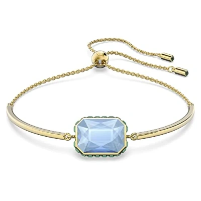 Image of Swarovski Orbita Bracelet, Octagonal Cut Multi Coloured Crystals, Gold tone Plated from the Collection