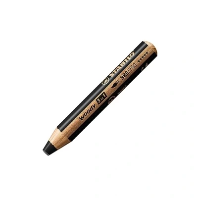 Image of Multi Talented Pencil STABILO woody 3 in 1 Pack of Black