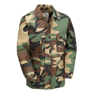 Image of Kids Combat Jacket (Age 13 14, Woodland Camouflage)
