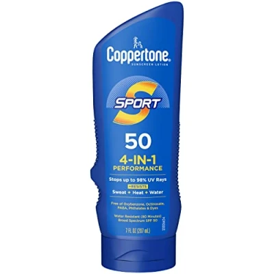 Image of Coppertone Sport Sunscreen Lotion SPF 50, 8oz