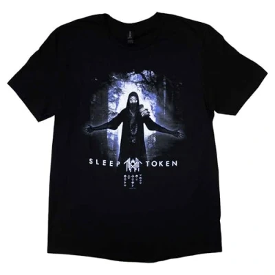 Image of Rock Off officially licensed products Sleep Token Vessel Forest T Shirt XL Black