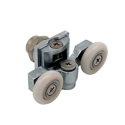 Image of Shower Door Wheels 20mm, 23mm or 25mm Uppers Lowers Double Twin Rollers Runners ROLL024 (25mm Wheels)