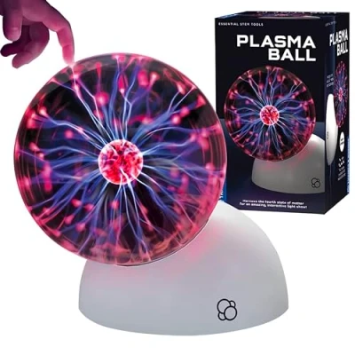 Image of Thames &amp; Kosmos Plasma Ball, Essential STEM Tools, Learning Resources for Physics, Toys Science Experiments, Age 14+