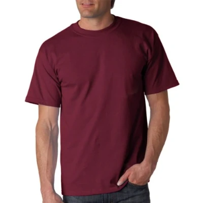 Image of Gildan Mens Ultra Cotton Short Sleeve T Shirt (M) (Maroon)