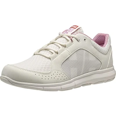 Image of Helly Hansen Women&#039;s Ahiga V4 Hydropower Trail Running Shoe, White, 8 UK