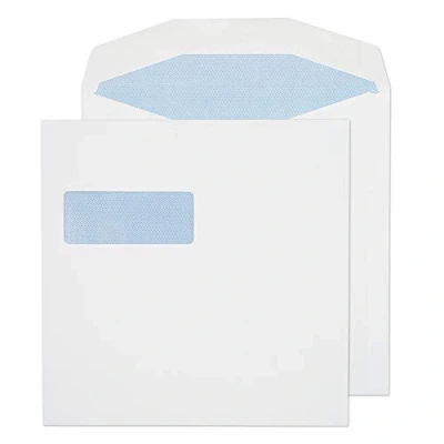 Image of Purely Everyday Mailer Gummed High Window White 220X220 100GSM Box of 500