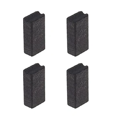 Image of eMagTech 2 Pairs Electric Motor Carbon Brushes CB153 Automatic Stop Compatible with Bosch 15x8x5mm