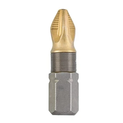 Image of kwb 2 x 25mm PZ1 Titanium Bits, Torsion Zone, Mega Grip Ribs 6X Longer Lifespan