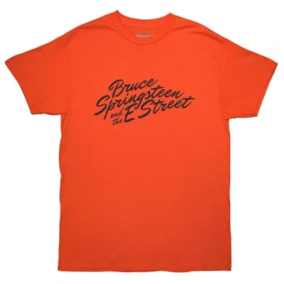 Image of Bruce Springsteen Tour 24 River Font T Shirt XL
