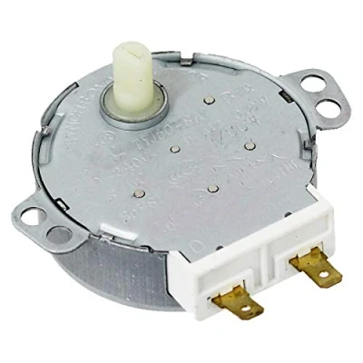 Image of SPARES2GO TYJ508A7 TYJ50 8A7 Type Synchronous Glass Turntable Plate Motor for Neff Microwave Oven
