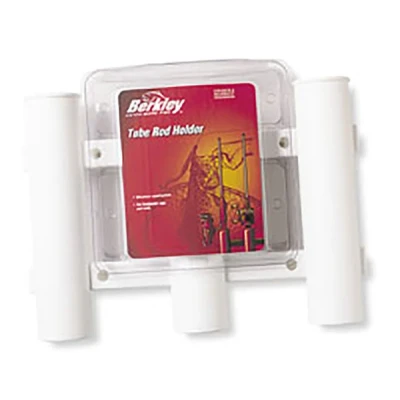 Image of Berkley Tube Rod Rack 3 Rods, Storage Rack, Management,Unisex, White