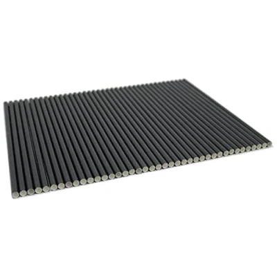 Image of 40 x fiXte Black Paper Drinking Straws 100% Food Grade Biodegradable Disposable Stirrers 195mm