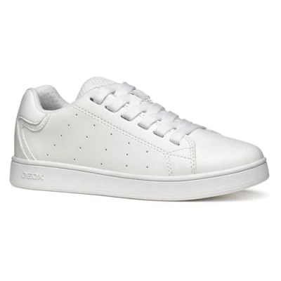 Image of Geox J ECLYPER BOY B Sneaker, White, 3.5 UK