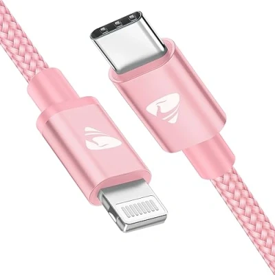 Image of USB C to Lightning Cable 1M [Apple MFi Certified]Fast iPhone Charger PD Fast Type Charging Lead Adapter for 14/13/12 Plus Pro Max/XS/XR,iPad AirPods