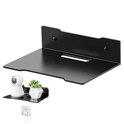 Image of Libetter Camera Shelf Wall Holder Display Metal Router Rack AV Under The TV For Set top Box Audio Projector, DVD Player Storage Bracket