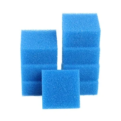 Image of INGVIEE Pack of 8 Compatible Coarse Aquarium Filter Sponge for Juwel Compact/Bioflow 3.0 / M