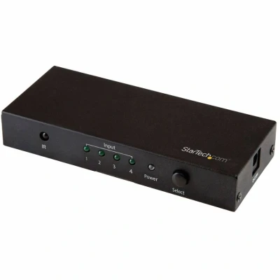 Image of StarTech.com HDMI 2.0 Switch 4 Port 4K 60Hz Automatic Video Box Multi Hub w/ 1 In Out Functionality (VS421HD20)
