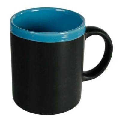 Image of eBuyGB Never Forget Again Memo Ceramic Mug, Ceramic, Black/Blue