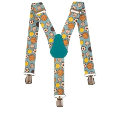 Image of Olata Children’s Elasticated Design Y Shape Braces/Suspenders (1 5 Years) 2.5cm. Sports
