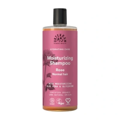 Image of Urtekram Moisturizing Rose Shampoo for Normal Hair 500ml