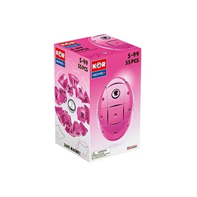 Image of Geomag KOR Color, Pink, 55 Piece Set, 674