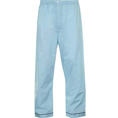 Image of Champion Mens Pyjama Trouser Bottoms PolyCotton (Pack of 2) Blue XXL