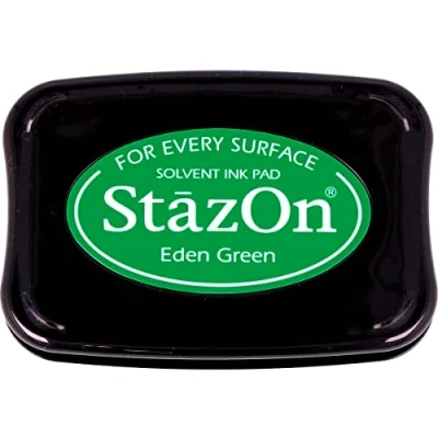 Image of Tsukineko StazOn Stamp Pad, Green