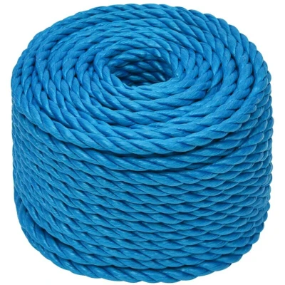 Image of vidaXL Work Rope Blue 20 mm 50 m Polypropylene