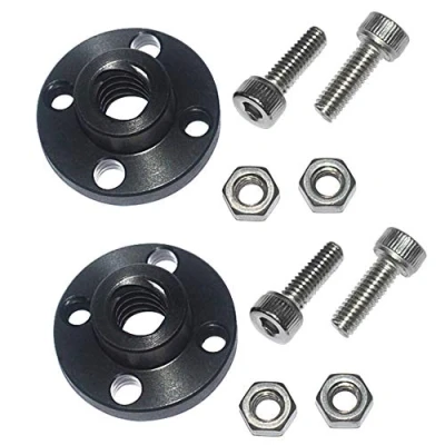 Image of 2 Pack 3D Printer Z Axis T8 Lead Screw POM nut for Prusa I3 MK2 MK2S MK3 MK3S Trapezoid Motor