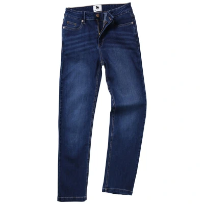 Image of AWDis So Denim SD011 Ladies Katy Straight Jeans Dark Blue Wash 16 Long