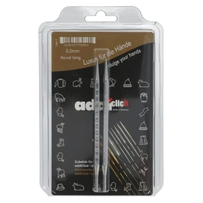Image of Addi Click Novel Long interchang. needle square 6.00mm 1pc