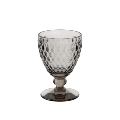 Image of Villeroy &amp; Boch 11 7309 0025 Boston Coloured Red Wine Smoke, 310 ml, Crystal Glass, Grey, 132 mm