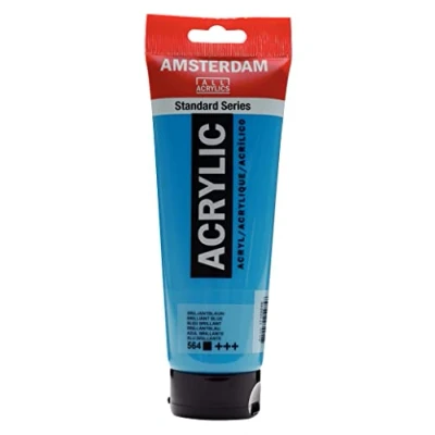 Image of Amsterdam Standard Series Acrylic Tube 250 ml Brilliant Blue 564 (17125640)