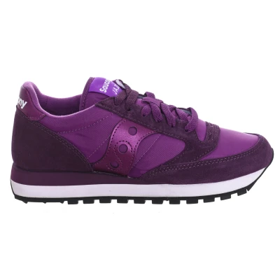 Image of Saucony Womens Sports Shoes Jazz Original S1044 women Lilac Size EU 37