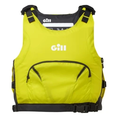Image of Gill Pursuit Buoyancy Aid PFD Unisex, Lightweight, Adjustable, Reflective (Sulphur, XXL)