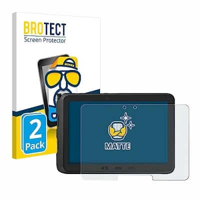 Image of brotect Screen Protector Anti Glare compatible with Samsung Galaxy Tab Active Pro (2 Pack) Matte, Fingerprint Protection Film