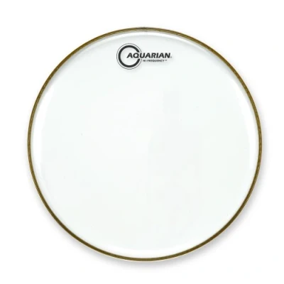 Image of Aquarian HF12 Hi Frequency Series 12 inch Thin Drumhead 1 Ply Clear