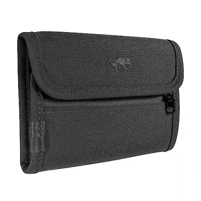 Image of Tasmanian Tiger TT ID Wallet Document Case Black 14 x 10 3 cm
