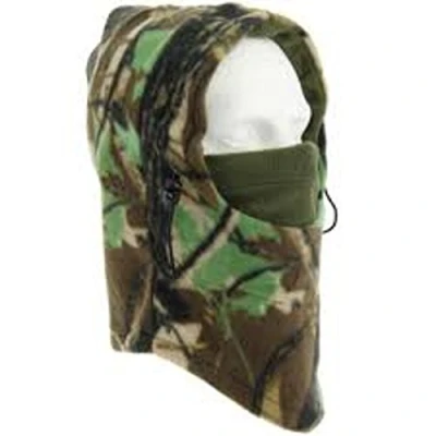 Image of NGT FC Snood 500 Deluxe Camo With Face Guard Camo, Standard