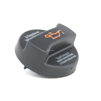 Image of 06A103485H, 6A103485H Cap, oil filler FEBI BILSTEIN 02113 black VOLKSWAGEN: New Beetle Hatchback, Polo V Transporter 5, AUDI: A3 Sportback