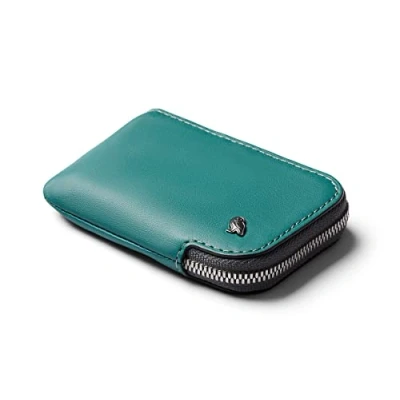 Image of Bellroy Leather Card Pocket Wallet (Max. 15 Cards and Bills) Teal