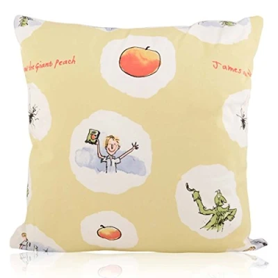 Image of 45cm Roald Dahl James and The Giant Peach Filled Cushion